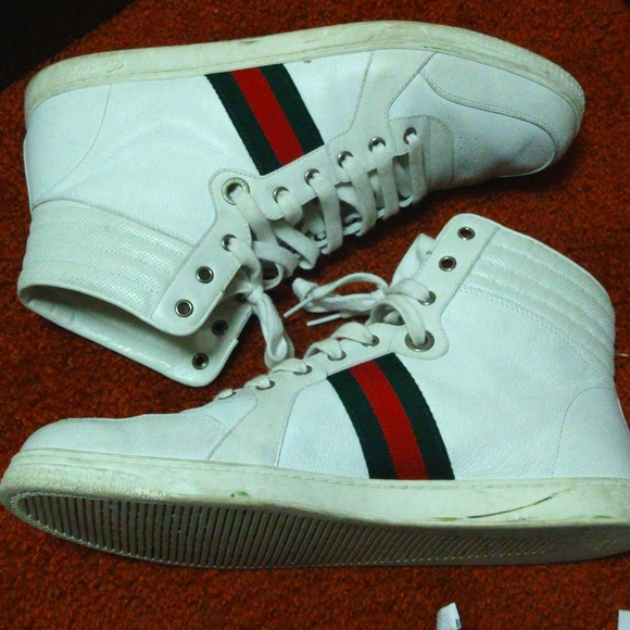 vintage gucci high top sneakers